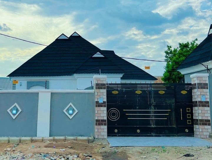 Cute Abiola buys parents a house