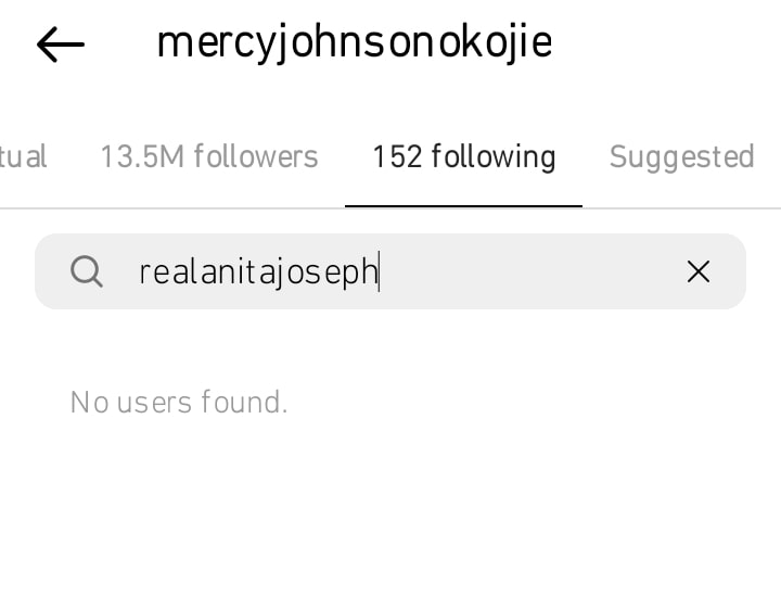 Mercy Johnson causes a stir as she unfollows colleagues