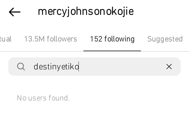 Mercy Johnson causes a stir as she unfollows colleagues