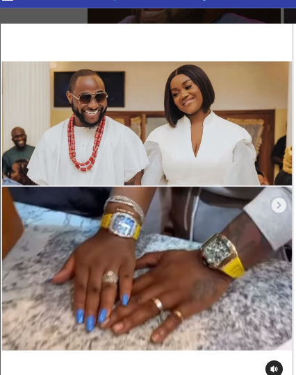 Davido spoils Chioma with luxurious gifts for birthday, buys two Birkin bags, Mille watch